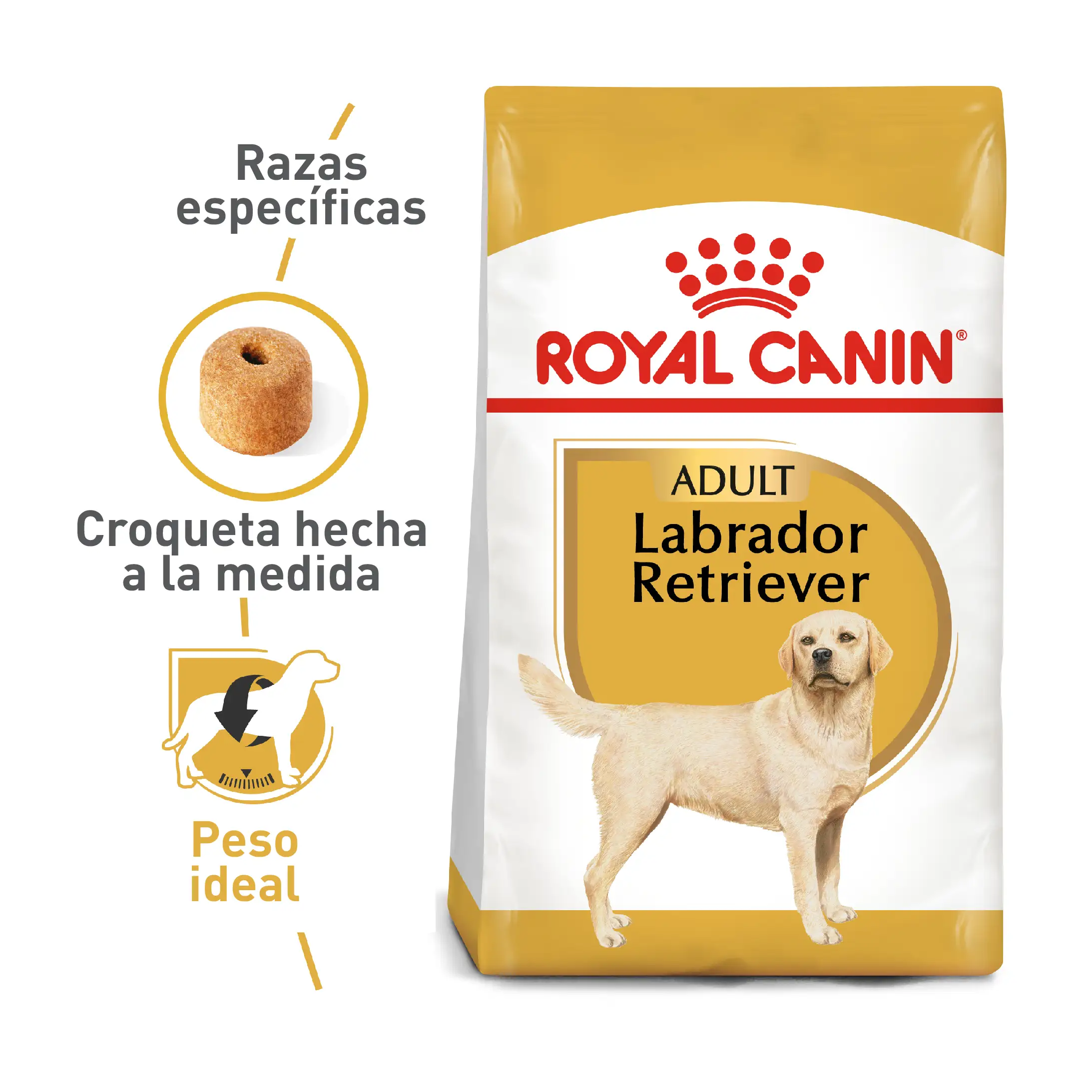 Comida Para Perro Royal Canin Bhn Labrador Adulto 13.6 Kg