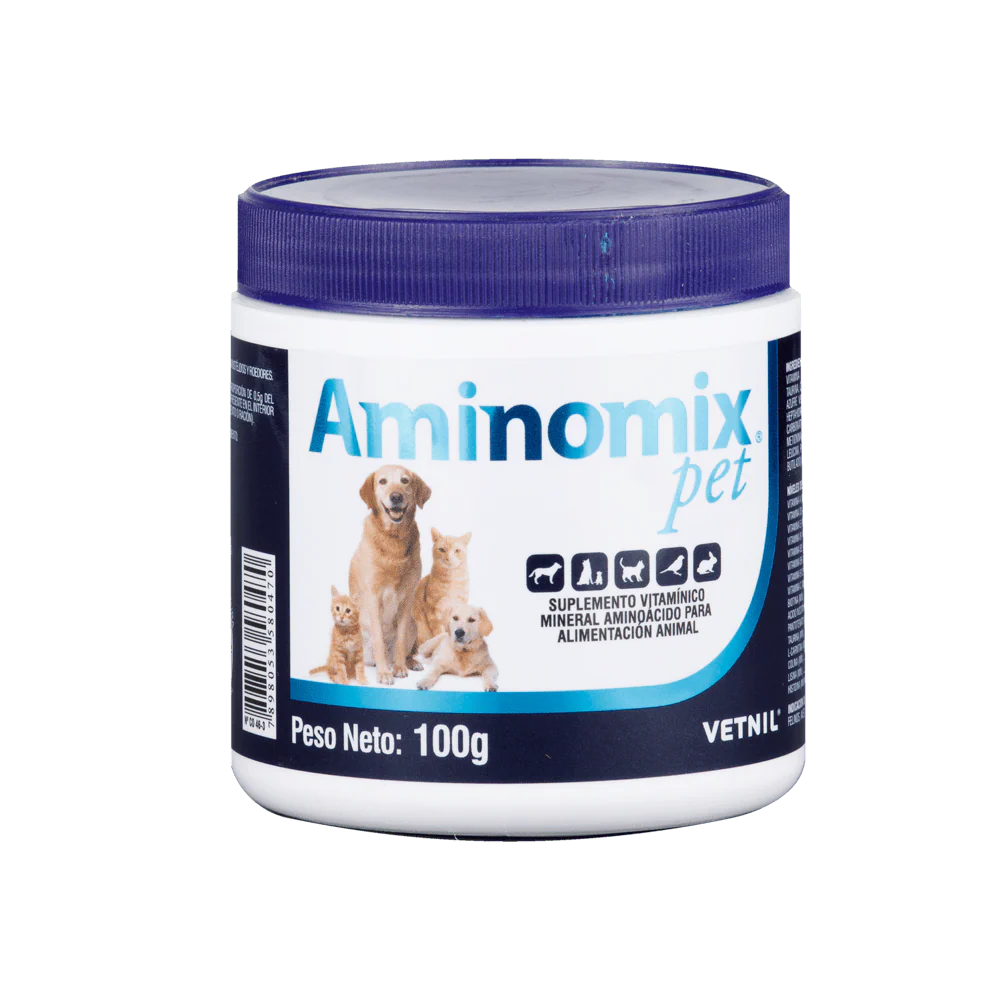 Suplemento Aminomix Pet para Perro y Gato 100G