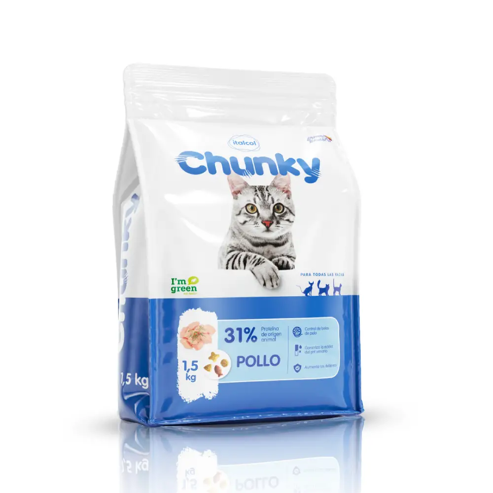 Comida Para Gatos Chunky Pollo