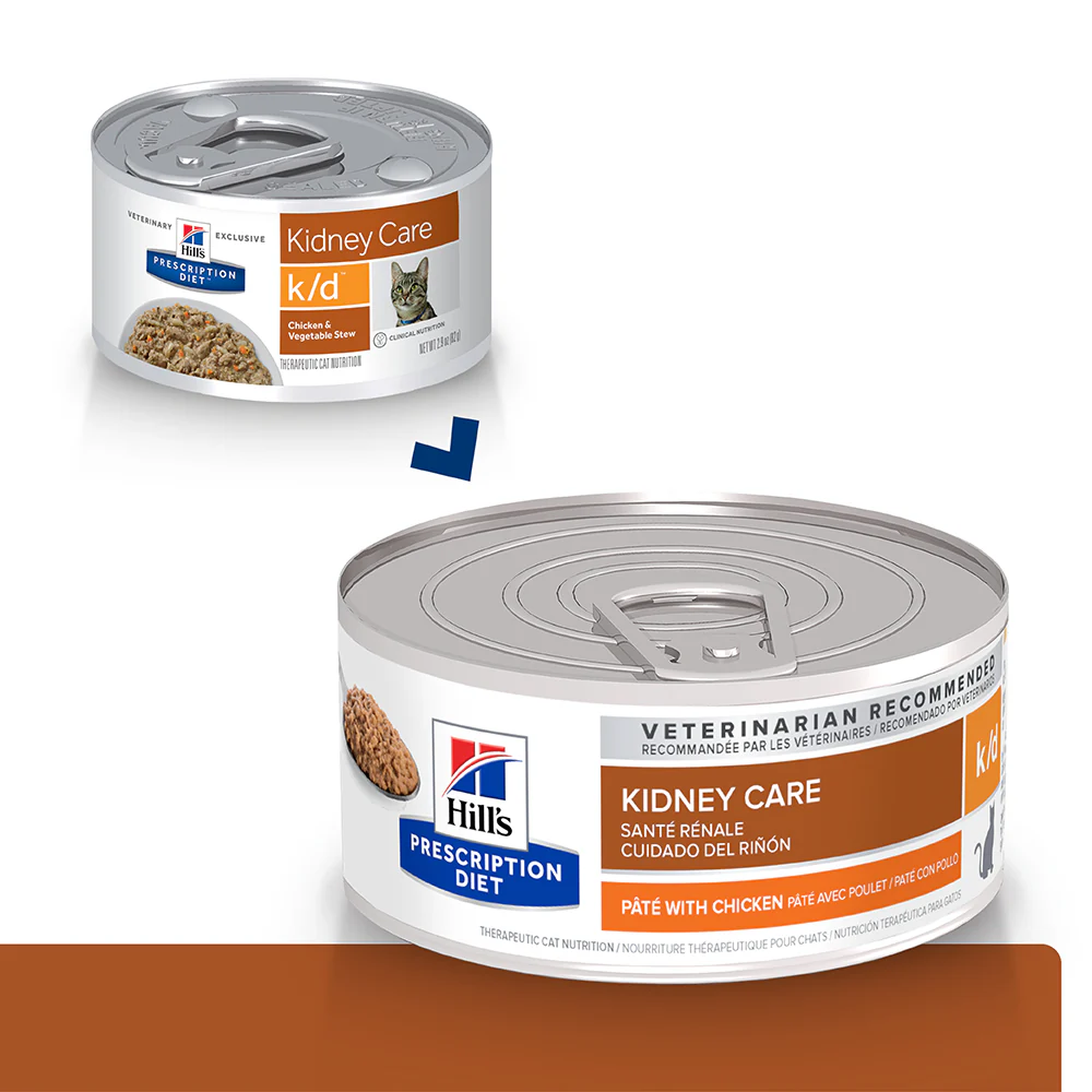 Hill's Prescription Diet k/d Cuidado Renal alimento Húmedo para Gato 5,5 Oz (156g) - Image 3