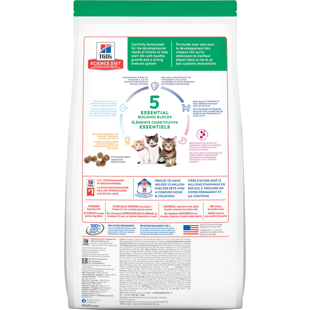 Hill's Science Diet Kitten concentrado para gatitos sabor pollo - Image 2