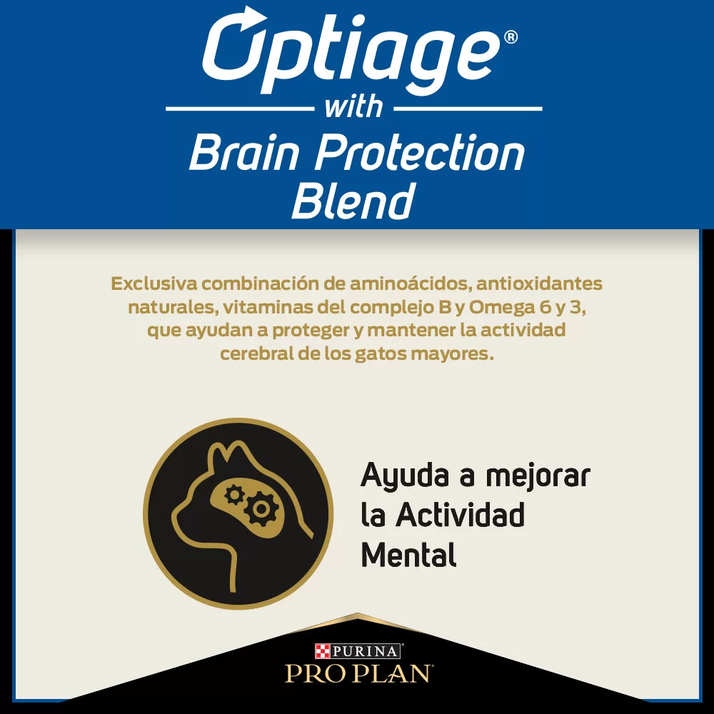 Comida Para Gatos Adultos 7+ Purina Pro Plan X 3 KG - Image 3
