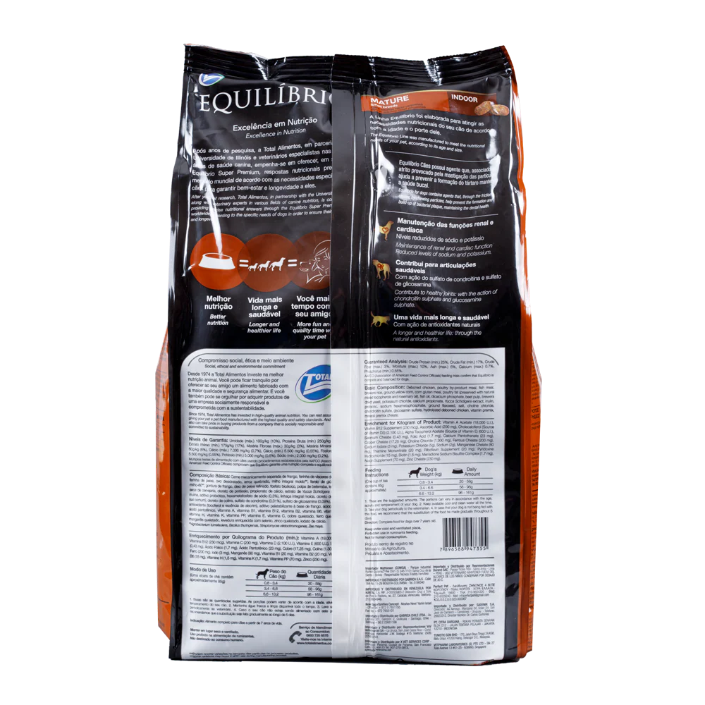 Comida Para Perro Adulto Mayor A 7 Años Equilibrio Mature Razas Pequeñas 2Kg - Image 2