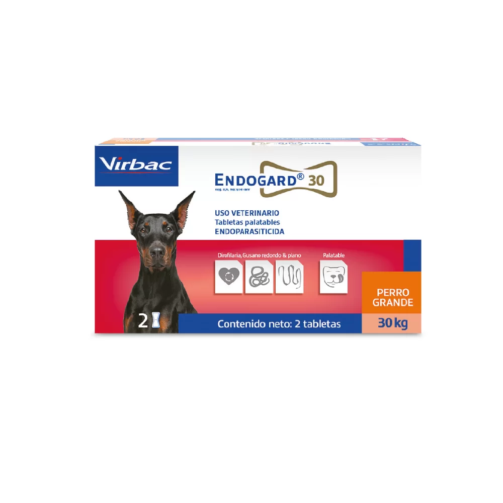 Endogard 30 X 2 Tabletas