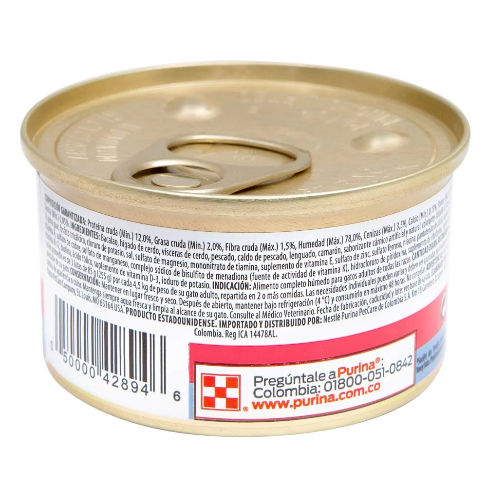 Comida Húmeda Fancy Feast Mousse Pescado Y Camaron X 85GR - Image 2