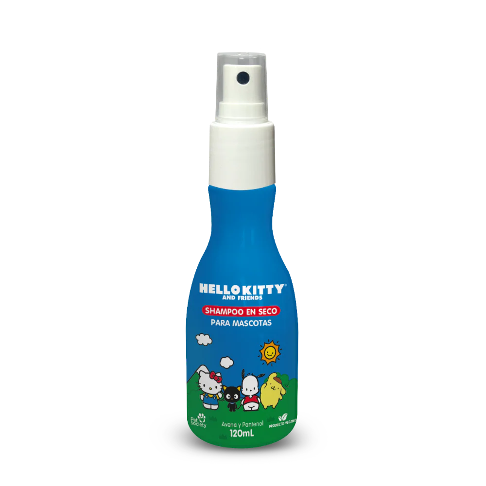 Baño seco para mascotas Hello Kitty 120 ml