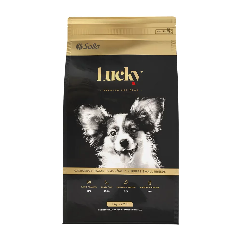 Comida Para Perro Lucky Cachorros Raza Pequeña