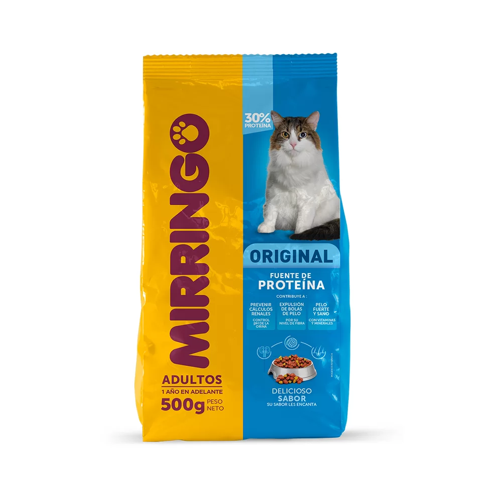 Comida Pata Gato Mirringo Original Adultos