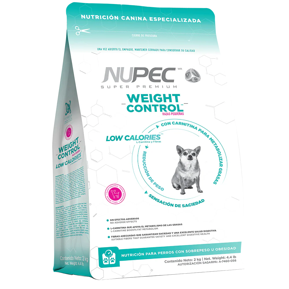 Nupec Weight Control Razas Pequeñas 2KG