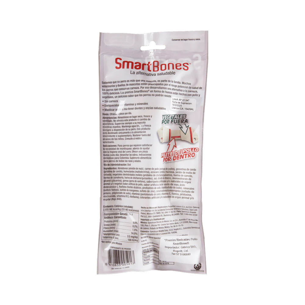 Snack para perros grandes Smartbones Pollo Paquete 1 Und - Image 2