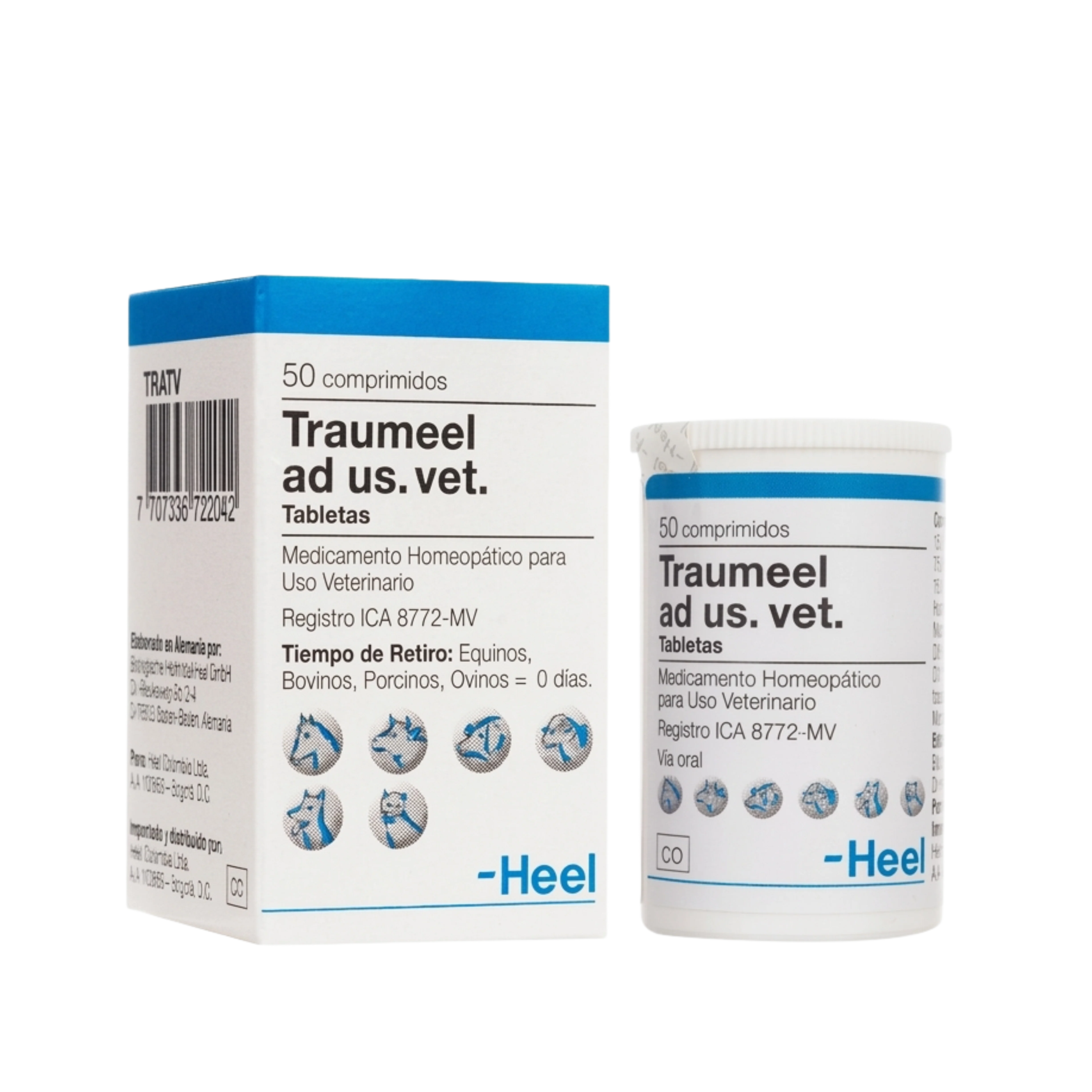 TRAUMEEL AD US VET TABLETAS - Heel